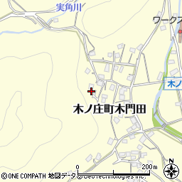 広島県尾道市木ノ庄町木門田300周辺の地図