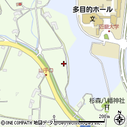 広島県東広島市高屋町杵原833周辺の地図