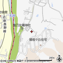 大阪府富田林市嬉587周辺の地図