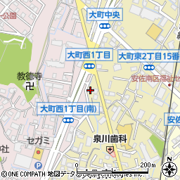 スタンド小松周辺の地図