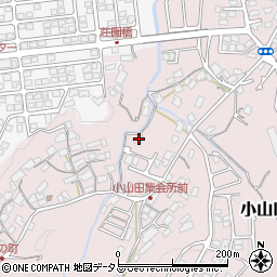大阪府河内長野市小山田町1487周辺の地図