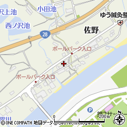 兵庫県淡路市佐野2550周辺の地図