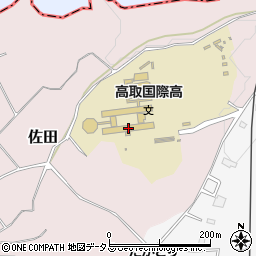 奈良県立高取国際高等学校周辺の地図