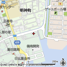 株式会社香川被服周辺の地図