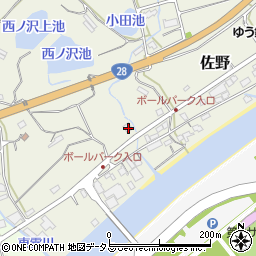 兵庫県淡路市佐野2580周辺の地図