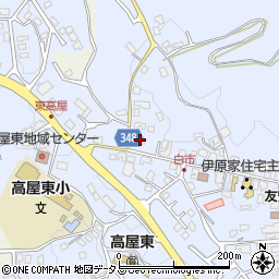 広島県東広島市高屋町白市1127周辺の地図