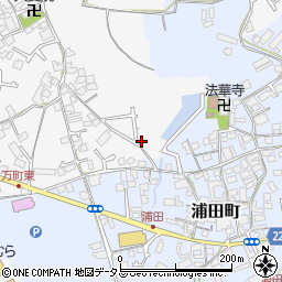 大阪府和泉市万町19-2周辺の地図