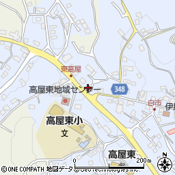 広島県東広島市高屋町白市1143周辺の地図