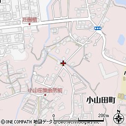 大阪府河内長野市小山田町1450周辺の地図