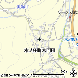 広島県尾道市木ノ庄町木門田290周辺の地図