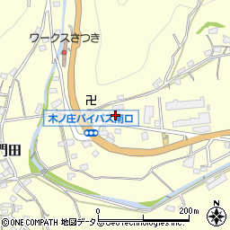 広島県尾道市木ノ庄町木門田745-5周辺の地図