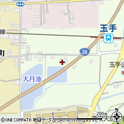 奈良県御所市玉手172-1周辺の地図