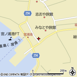 香川県香川郡直島町宮ノ浦2208周辺の地図