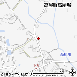 広島県東広島市高屋町高屋堀2091周辺の地図