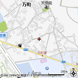 大阪府和泉市万町71周辺の地図