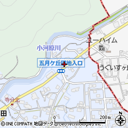 有限会社小原石材店周辺の地図