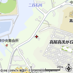 広島県東広島市高屋町杵原3188周辺の地図