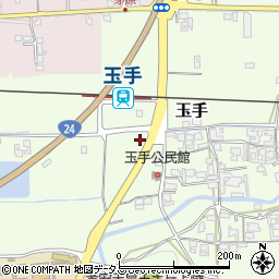 奈良県御所市玉手193周辺の地図