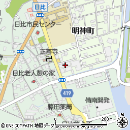 香本工芸株式会社周辺の地図