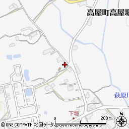 広島県東広島市高屋町高屋堀2254周辺の地図