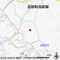 萩原川周辺の地図