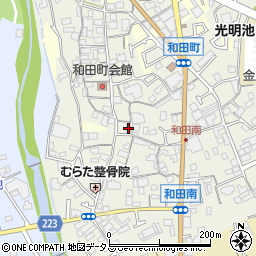 大阪府和泉市和田町172-2周辺の地図