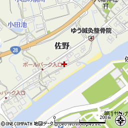 兵庫県淡路市佐野2446周辺の地図