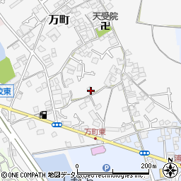 大阪府和泉市万町69周辺の地図