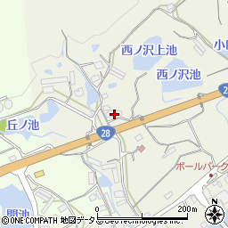兵庫県淡路市佐野2704周辺の地図