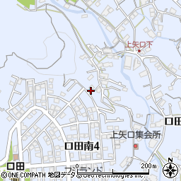 広島県広島市安佐北区口田南周辺の地図