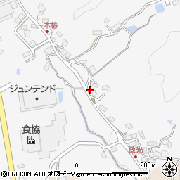 広島県東広島市志和町冠2672周辺の地図