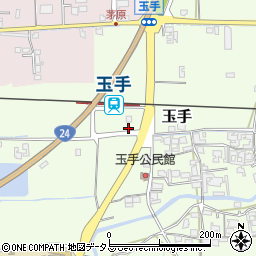 奈良県御所市玉手126-1周辺の地図