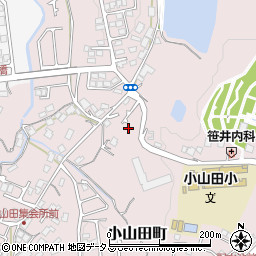 大阪府河内長野市小山田町1374-14周辺の地図