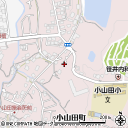大阪府河内長野市小山田町1374-11周辺の地図