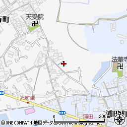 大阪府和泉市万町22-7周辺の地図
