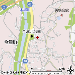 広島県福山市今津町2188-1周辺の地図