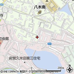 大阪府岸和田市小松里町663周辺の地図