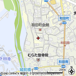 大阪府和泉市和田町184周辺の地図