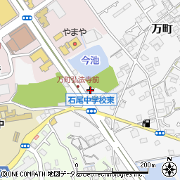 大阪府和泉市万町977-1周辺の地図