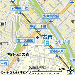 Ａお風呂の生活救急車・お風呂のトラブル出張サービス　長楽寺・山本新町・伴中央・中須・伴南・伴北・沼田・出張受付センター周辺の地図