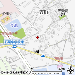 大阪府和泉市万町170-3周辺の地図