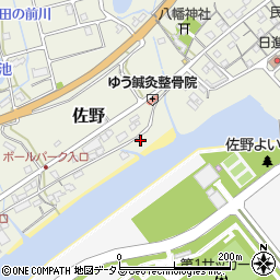 兵庫県淡路市佐野2437周辺の地図