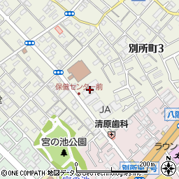 岸和田市立産業会館周辺の地図