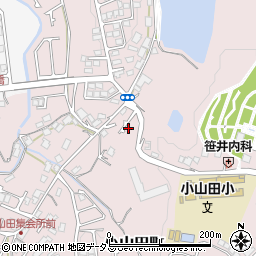 大阪府河内長野市小山田町1374-8周辺の地図