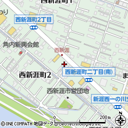 佐々木輪店福山南工場周辺の地図