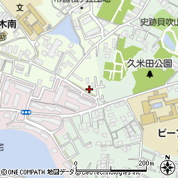 大阪府岸和田市小松里町1110周辺の地図