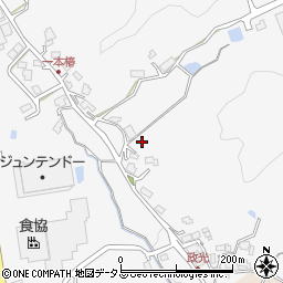広島県東広島市志和町冠166周辺の地図