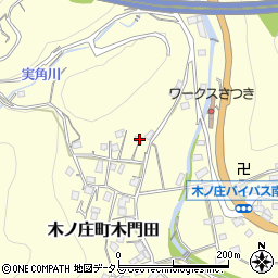 広島県尾道市木ノ庄町木門田350周辺の地図