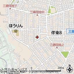 エコー美容室周辺の地図