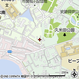 大阪府岸和田市小松里町1103周辺の地図